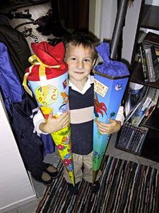 valentins erster schultag